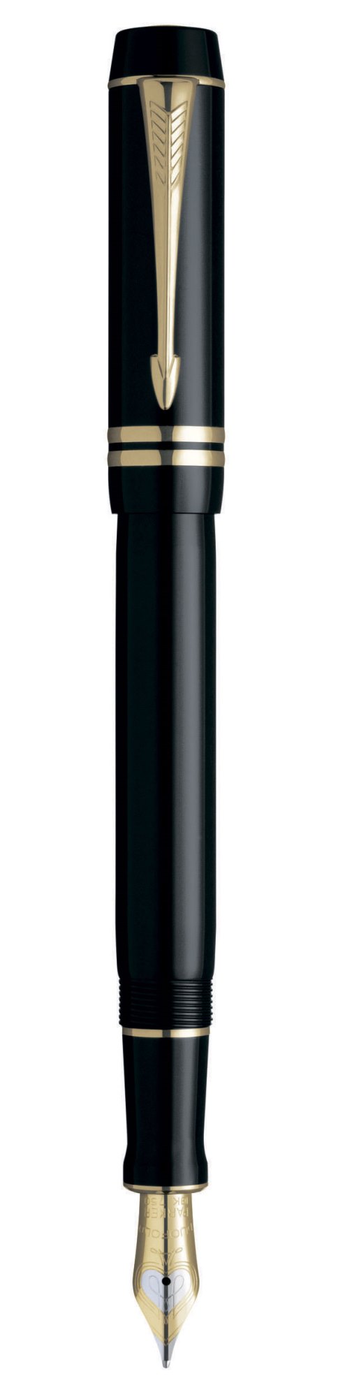 PARKER S0690350 DUOFOLD BLK GT FP-cent