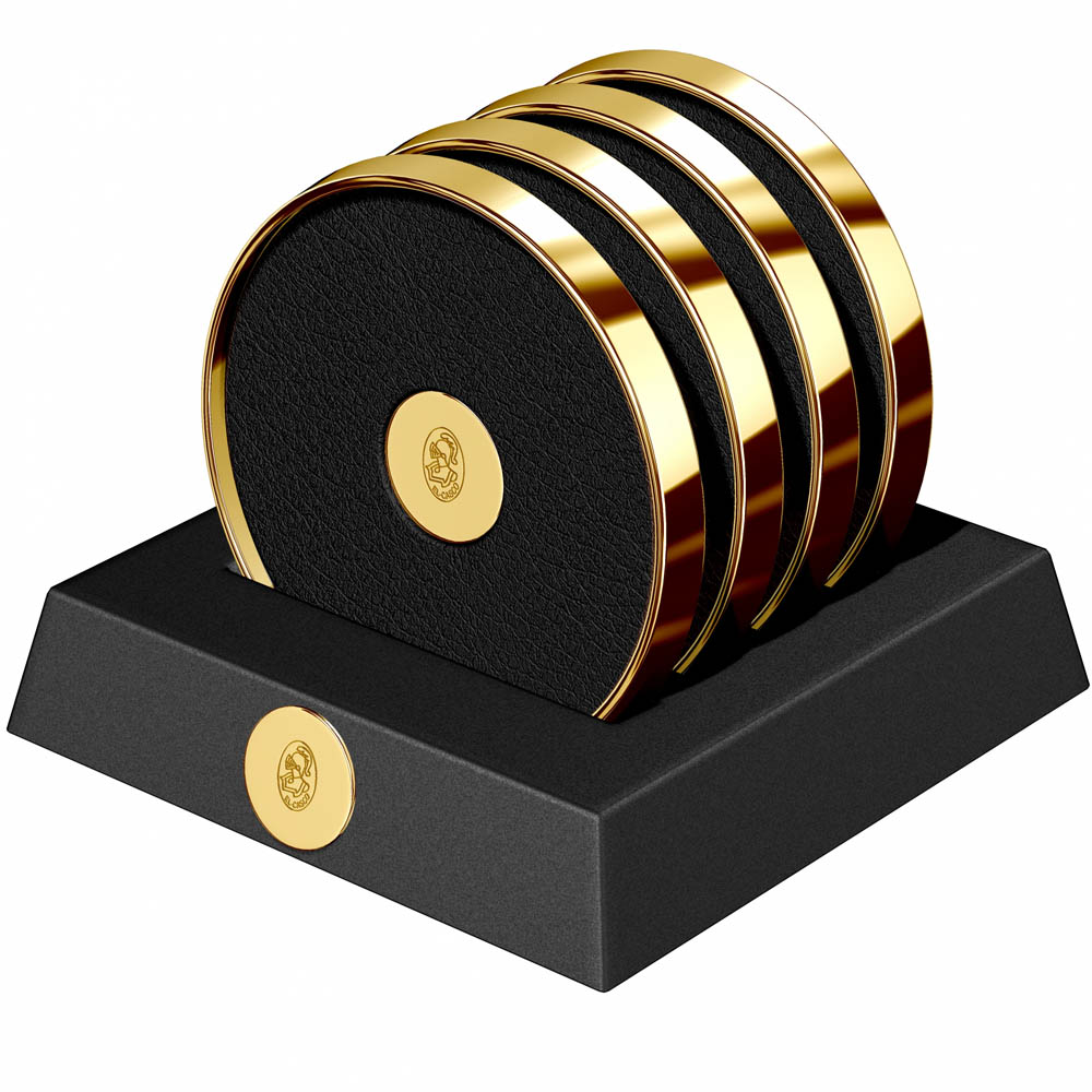 ELCASCO M-653 L BARDAK ALTI 4-LÜ SET 23KT ALTIN KA